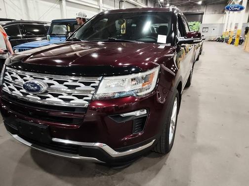 Burgundy 2019 Ford Explorer Limited