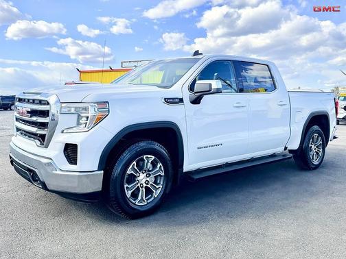 Summit White 2022 GMC Sierra 1500 SLE