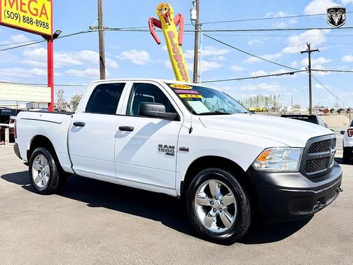Bright White Clearcoat 2020 RAM 1500 Classic SSV Crew Cab 4x4 5'7' Box