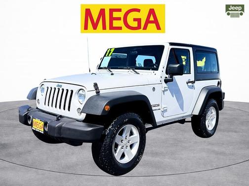 Bright White Clearcoat 2017 Jeep Wrangler Sport