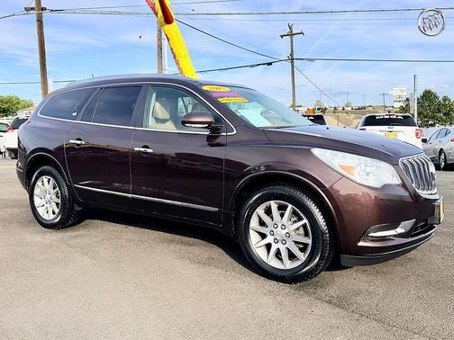 Dark Chocolate Metallic 2015 Buick Enclave Leather