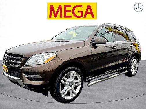 Black 2014 Mercedes-Benz M-Class 4MATIC SUV