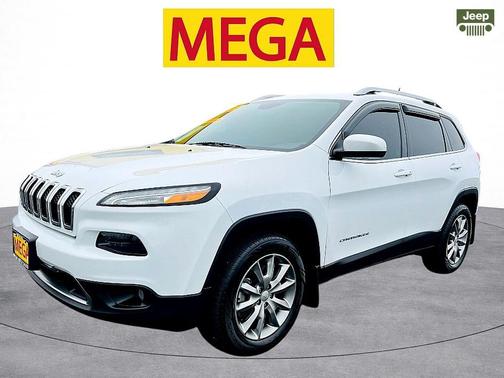 Bright White Clearcoat 2018 Jeep Cherokee Limited SUV