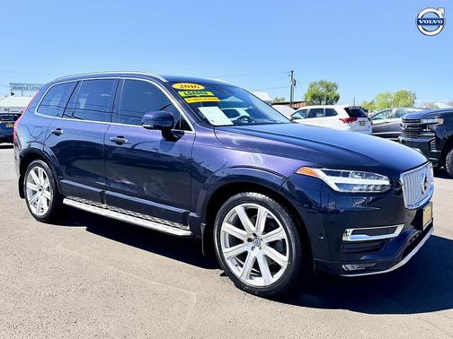 Magic Blue Metallic 2016 Volvo XC90 T6 Inscription