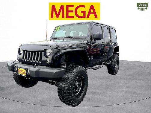 Black Clearcoat 2015 Jeep Wrangler Unlimited Rubicon SUV