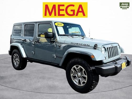Bright White Clearcoat 2015 Jeep Wrangler Unlimited Rubicon