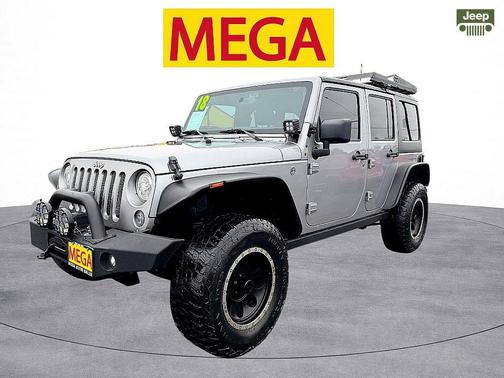 Billet Silver Metallic Clearcoat 2018 Jeep Wrangler JK Unlimited Sport SUV