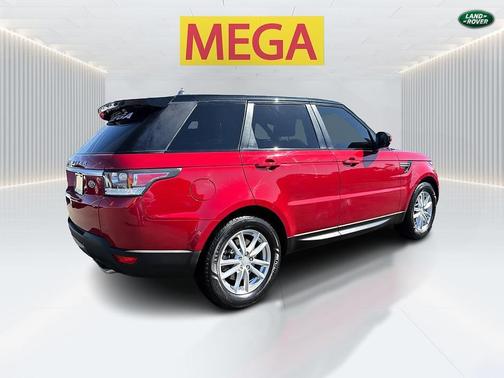 Red 2015 Land Rover Range Rover Sport Supercharged SE