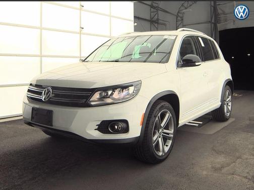 Pure White 2017 Volkswagen Tiguan 2.0T S 4MOTION