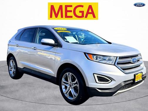 Ingot Silver Metallic 2017 Ford Edge Titanium