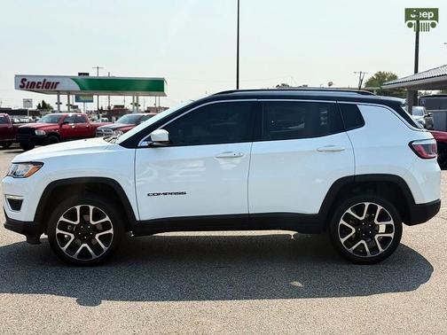 White Clearcoat 2018 Jeep Compass Limited