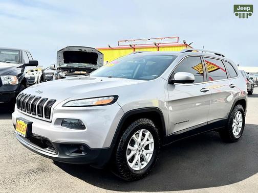 Billet Silver Metallic Clearcoat 2017 Jeep Cherokee Latitude
