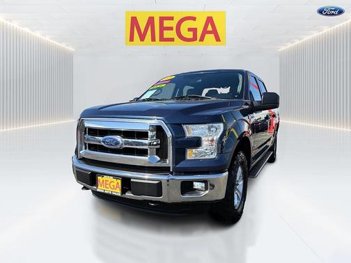 Blue 2015 Ford F-150 XLT