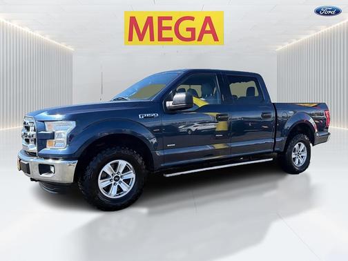 Blue 2015 Ford F-150 XLT