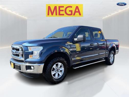 Blue 2015 Ford F-150 XLT
