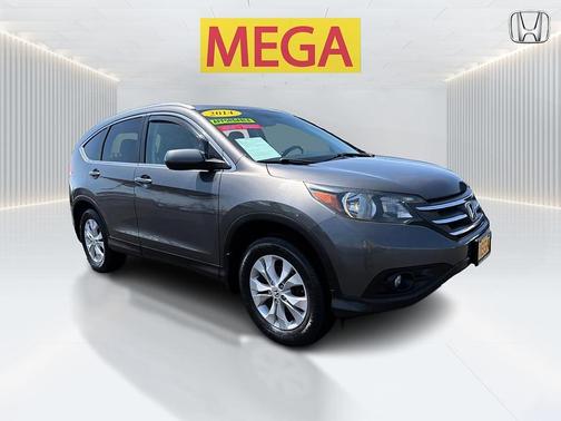 Pewter 2014 Honda CR-V EX-L