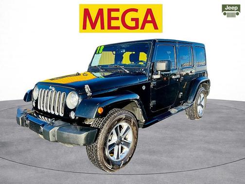 Black Clearcoat 2018 Jeep Wrangler JK Unlimited Sahara SUV