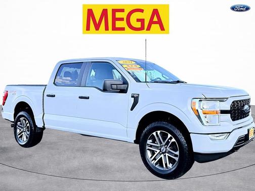 Space White Metallic 2021 Ford F-150 XL