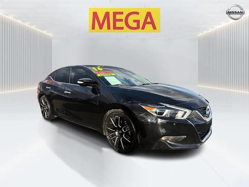 Black 2016 Nissan Maxima 3.5 SL