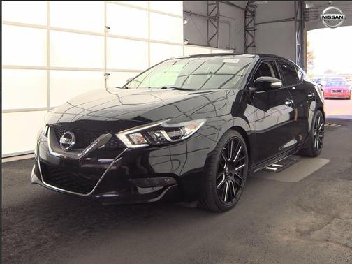 Black 2016 Nissan Maxima 3.5 SL
