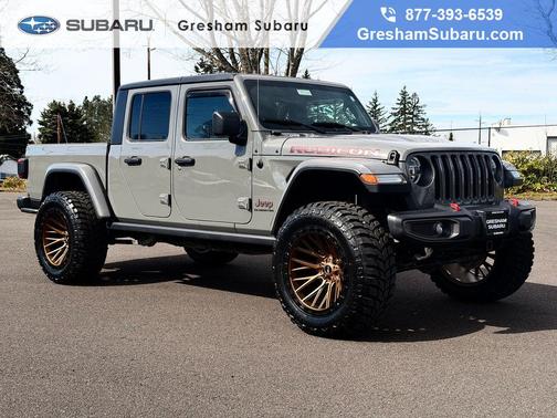 Gray 2021 Jeep Gladiator Rubicon