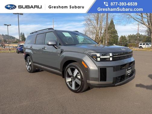 Ecotronic Gray 2025 Hyundai SANTA FE Limited SUV