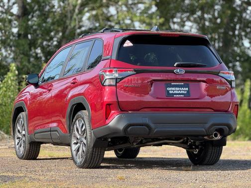 Crimson Red 2026 Subaru Forester Hybrid Touring