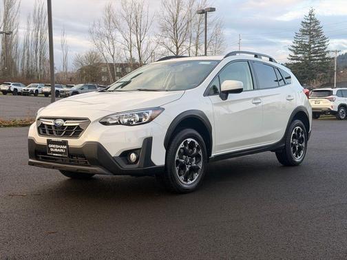 Crystal White Pearl 2023 Subaru Crosstrek Premium