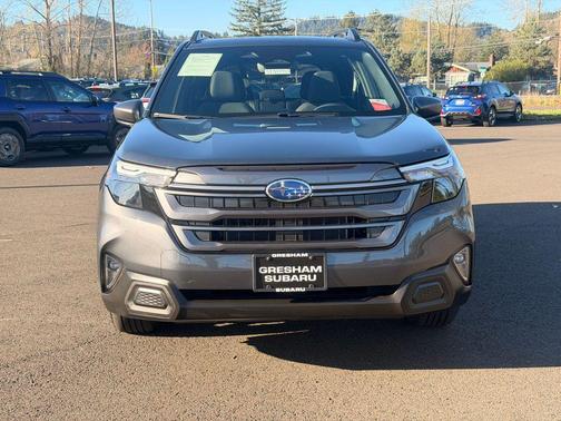 Gray 2025 Subaru Forester Hybrid Premium