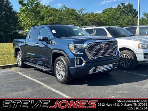 Pacific Blue Metallic 2021 GMC Sierra 1500 Denali