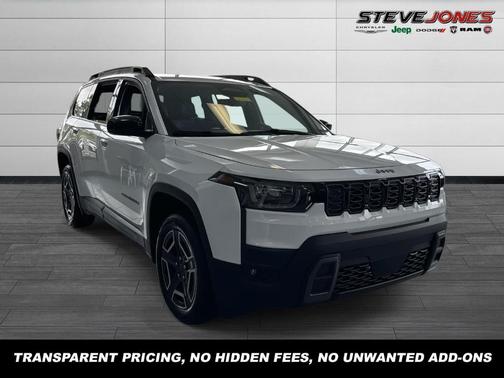 Bright White Clearcoat 2026 Jeep Cherokee LAREDO/LIMITED