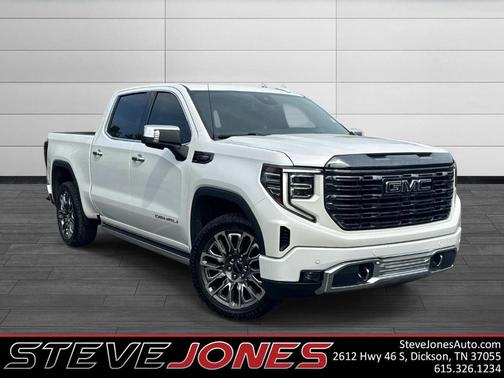 White Frost Tri-Coat 2023 GMC Sierra 1500 Denali Ultimate