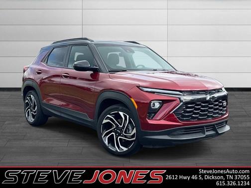 Crimson Metallic 2025 Chevrolet Trailblazer RS