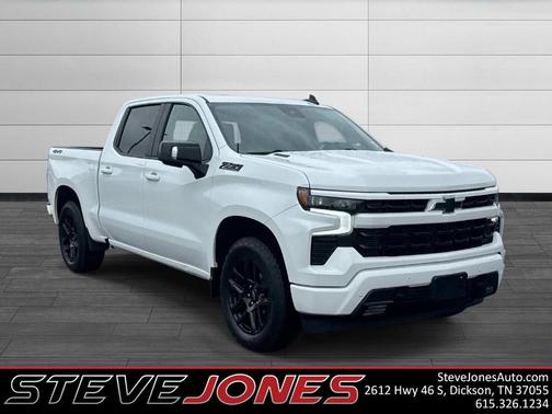 Summit White 2025 Chevrolet Silverado 1500 RST
