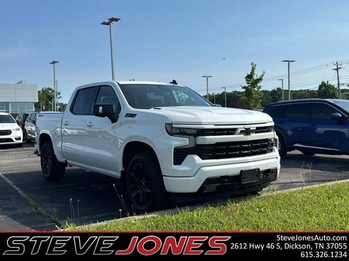 Summit White 2025 Chevrolet Silverado 1500 RST