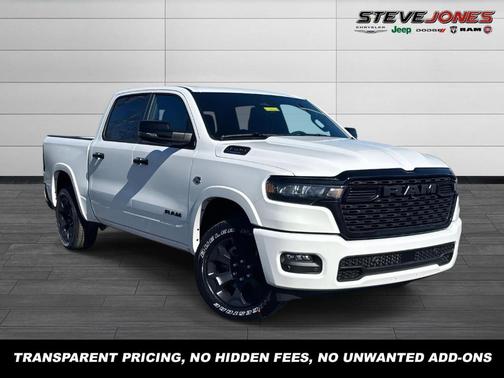 Bright White Clearcoat 2026 RAM 1500 Big Horn/Lone Star