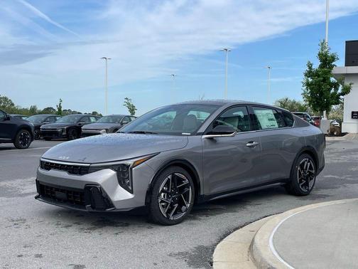 Steel Gray 2026 Kia K4 GT-Line