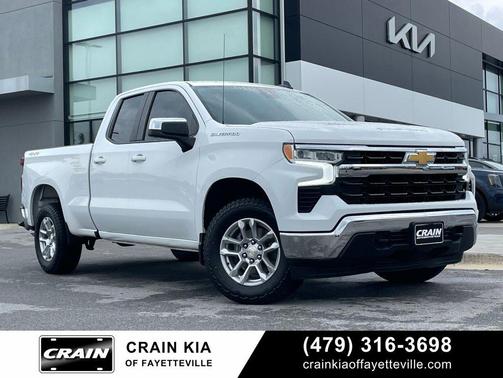 Summit White 2023 Chevrolet Silverado 1500 LT