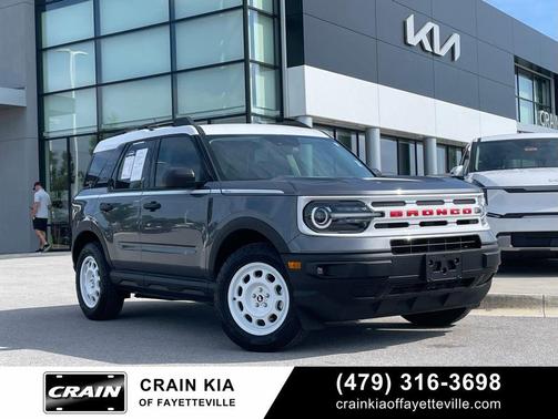 Gray Metallic 2024 Ford Bronco Sport Heritage