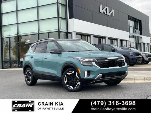 Blue / Black 2026 Kia Seltos SX
