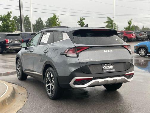 Silver 2025 Kia Sportage EX