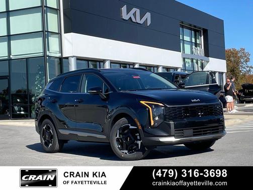 Black 2026 Kia Sportage Hybrid EX