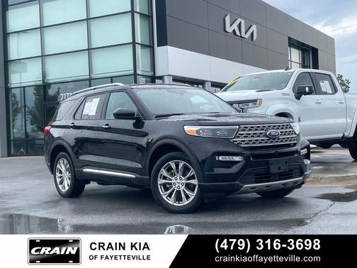 Black Metallic 2024 Ford Explorer Limited