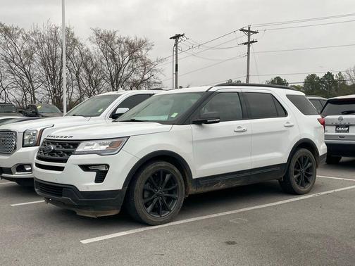 OXFORD WHITE 2018 Ford Explorer XLT