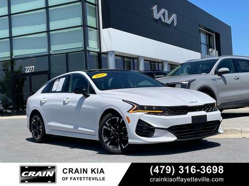 Glacial White Pearl 2023 Kia K5 GT-Line