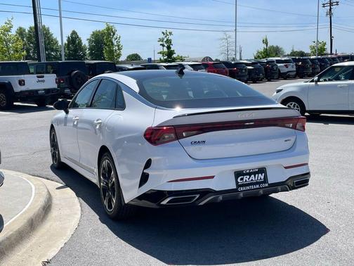 Glacial White Pearl 2023 Kia K5 GT-Line