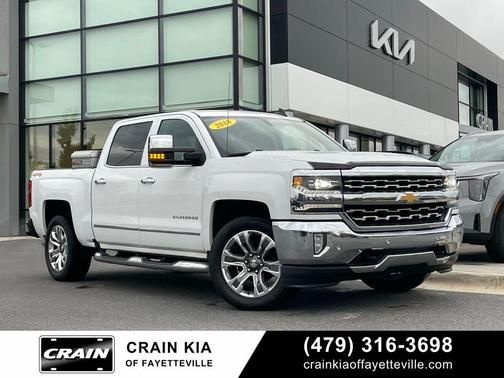Summit White 2018 Chevrolet Silverado 1500 LTZ