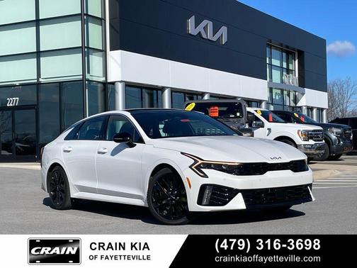 White Pearl 2026 Kia K5 GT