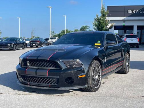 BLACK 2012 Ford Shelby GT500 Base