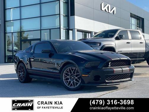 BLACK 2012 Ford Shelby GT500 Base